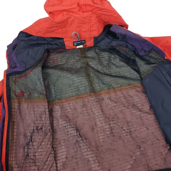 Vintage PATAGONIA Jacket Adult Medium Red Parka Hooded Casual Outdoor Winter - Picture 5 of 13